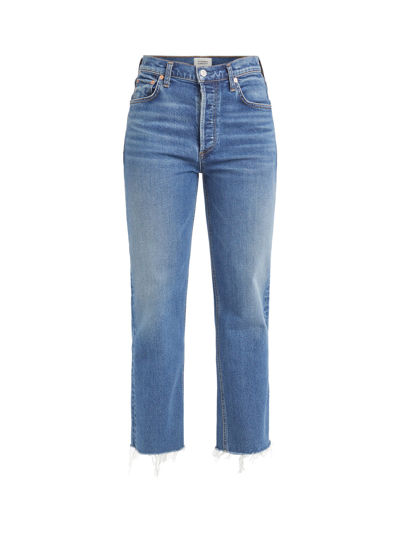 Citizens Of Humanity Women's Florence Straight Jeans In Blue