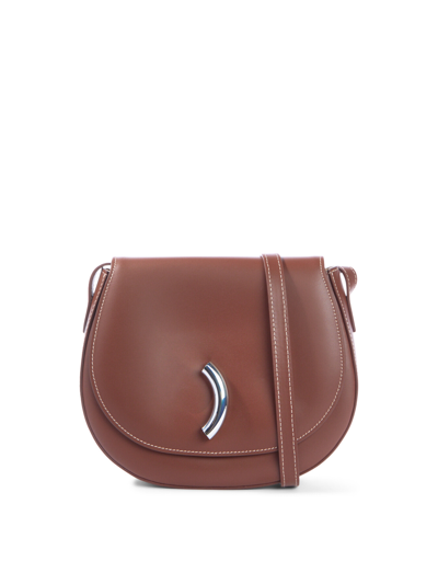 Little Liffner Women's Maccheroni Saddle Bag Brown