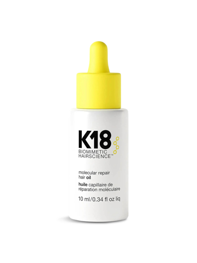 K18 Molecular Repair Hair Oil 10ml In White