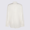 GIVENCHY GIVENCHY OFF-WHITE SILK SHIRT