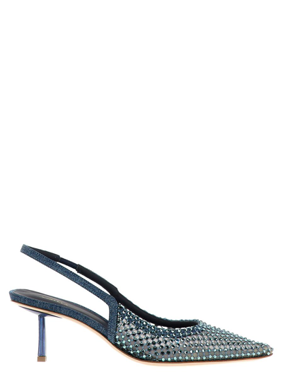 Le Silla Chanel Gilda Pumps In Blue