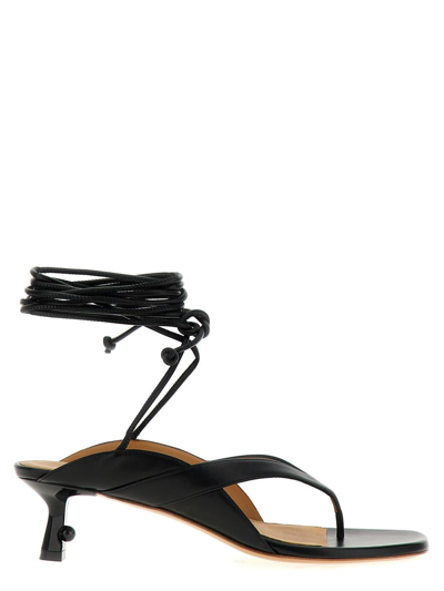 Off-white Lollipop Sandals Black