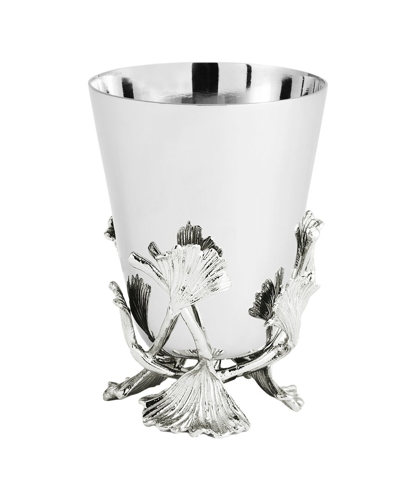 Michael Aram Ginkgo Bud Vase In Silver