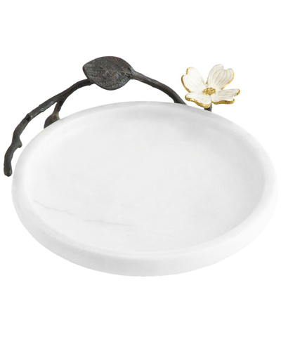 Michael Aram Dogwood Trinket Tray In White