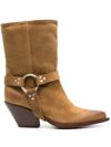 SONORA SONORA SUEDE TEXAN BOOTS