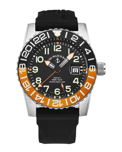 Zeno Airplane Diver World Time Automatic Black Dial Men's Watch 6349gmt-12-a15
