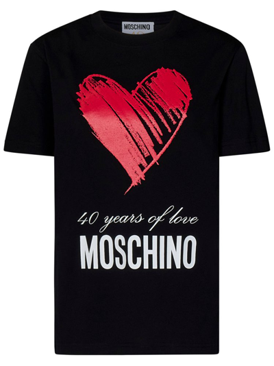 Moschino Heart In Black