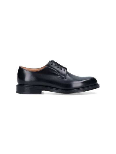 Church's Shannon Lw Leather Derby Shoes In Blue