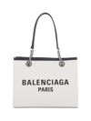 Balenciaga Heritage Chain Handle Tote Bag In Beige