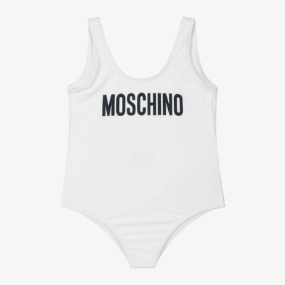 Moschino Kid-teen Kids' Girls White Swimsuit