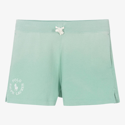 Ralph Lauren Teen Girls Green Cotton Shorts