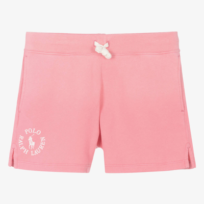 Ralph Lauren Teen Girls Pink Cotton Shorts