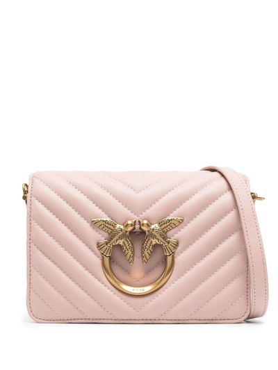 Pinko Borsa A Tracolla Love Lady Puff Classic In Pink