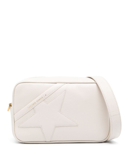 Golden Goose Borsa Star Con Effetto Stropicciato In White