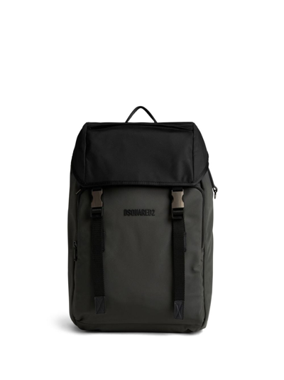 Dsquared2 Backpack With Logo In Gray
