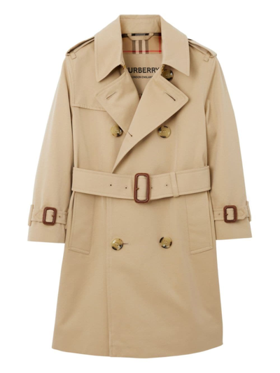 Burberry Kids' Trench In White