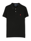 Polo Ralph Lauren Ralph Lauren Kids Polo Con Ricamo In Black