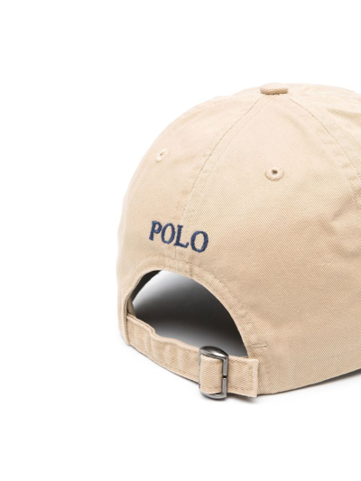 Polo Ralph Lauren Kids' Cappello Da Baseball Polo Bear In White