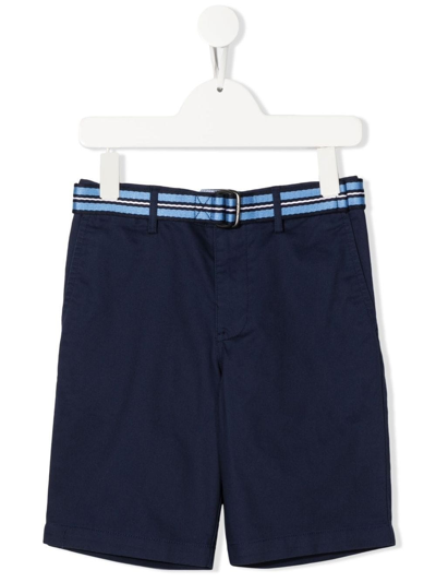 Polo Ralph Lauren Kids' Shorts Con Cintura In Blue