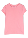 Polo Ralph Lauren Polo Pony-motif Cotton T-shirt In Pink