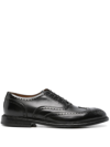 Cenere Calzature Brogues Con Inserti In Black