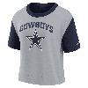 NIKE WOMEN'S FASHION (NFL DALLAS COWBOYS) HIGH-HIP T-SHIRT,1011875892