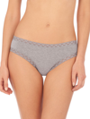 Natori Women's Bliss Cotton Girl Brief In Lt Grey Heather