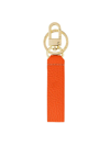 Maison De Sabre Men's Upcycled Leather Keychain In Manhattan Orange