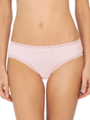 Natori Women's Bliss Cotton Girl Brief In Blushing Pink