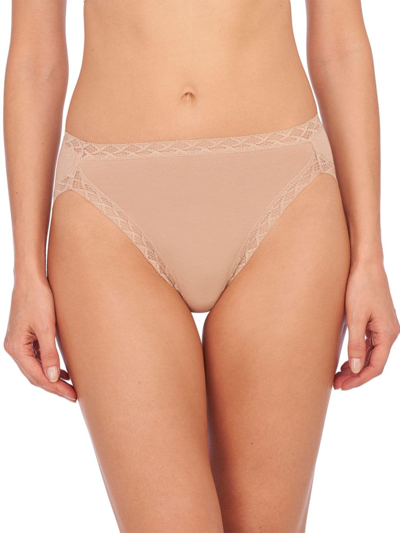 Natori Women's Bliss Cotton French Cut Brief In Cafe