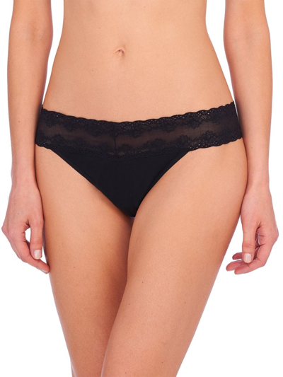 Natori Women's Bliss Perfection One Size Thong In Black
