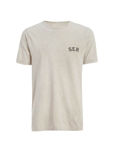 Ser.o.ya Men's Graham T-shirt In Beige Star