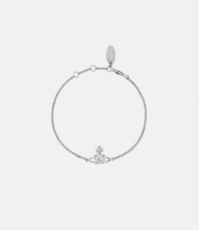 Vivienne Westwood Reina Small Bracelet In Silver