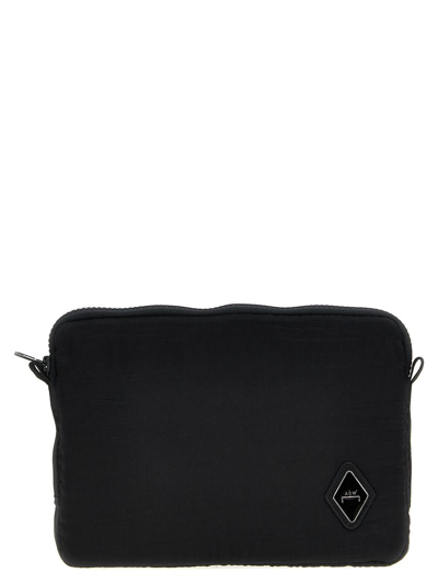 A-cold-wall* Diamond Pouch Crossbody Bags Black
