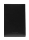 Jacquemus Black Le Gadju Neck Wallet In Leather Man In Black