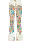 ETRO ETRO FLARED FLORAL TROUSERS
