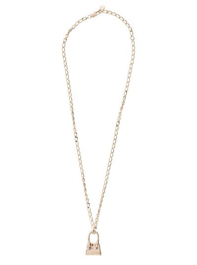 Jacquemus Le Collier Chiquito Necklace In Grey