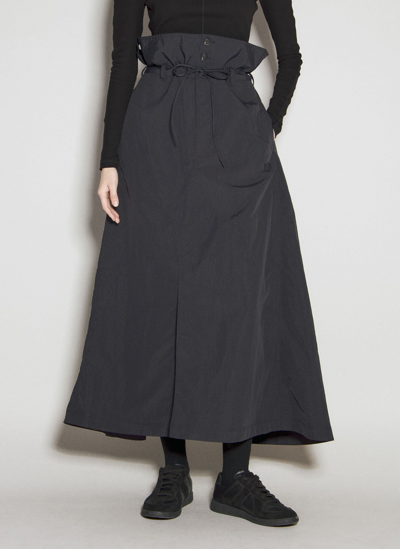 Y-3 High-waist Maxi Skirt In Black