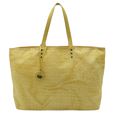 Bottega Veneta Yellow Synthetic Tote Bag ()