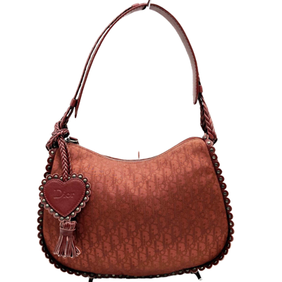 Dior Trotter Red Canvas Shopper Bag ()