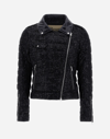 HERNO SEQUIN EMBROIDERY BOMBER JACKET