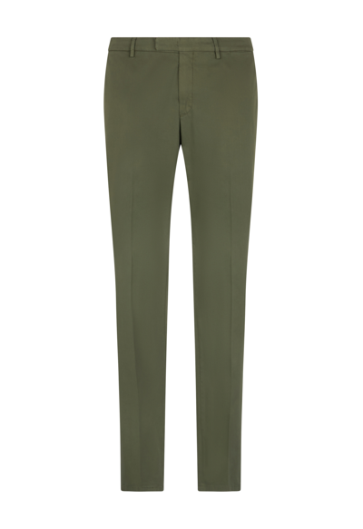 Boglioli Slim Chinos Trousers In Green