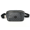 GUCCI GUCCI OPHIDIA BLACK CANVAS CLUTCH BAG (PRE-OWNED)