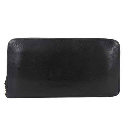 Hermes Hermès Azap Black Leather Wallet  ()