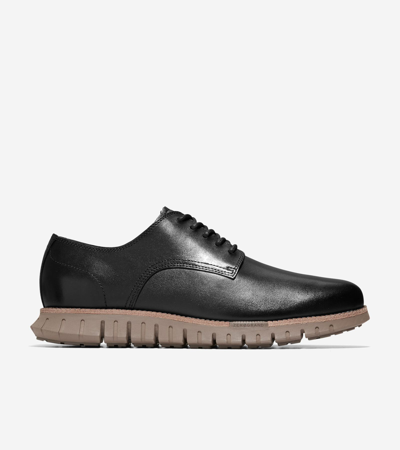 Cole Haan Zerøgrand Remastered Plain Toe Oxford In Black-irish Coffee