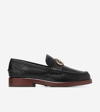 COLE HAAN COLE HAAN WOMEN'S CHRISTYN PENNY LOAFER - BLACK SIZE 7.5