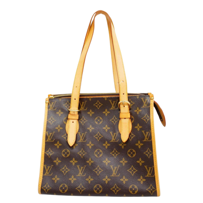 Pre-owned Louis Vuitton Popincourt Brown Canvas Tote Bag ()
