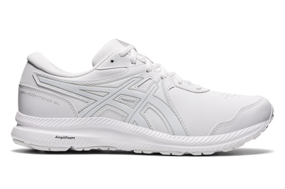 Pre-owned Asics Gel-contend Sl White Grey In White/white