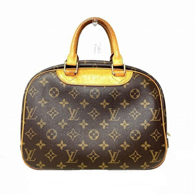 Pre-owned Louis Vuitton Trouville Brown Canvas Tote Bag ()