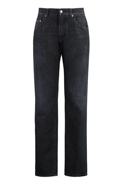 DOLCE & GABBANA DOLCE & GABBANA 5-POCKET STRAIGHT-LEG JEANS